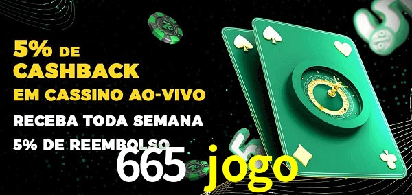 Promoções do cassino ao Vivo 665 jogo
